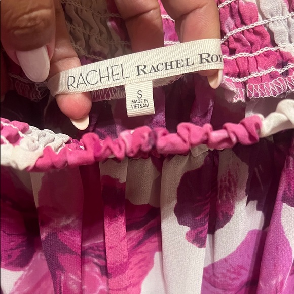 RACHEL Rachel Roy Pink Floral Off-Shoulder Blouse - Picture 3 of 8